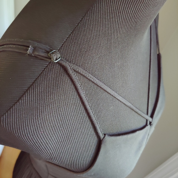 Francesca's Miami Black Pleated Tulle Dress Sz XS - Picture 3 of 11